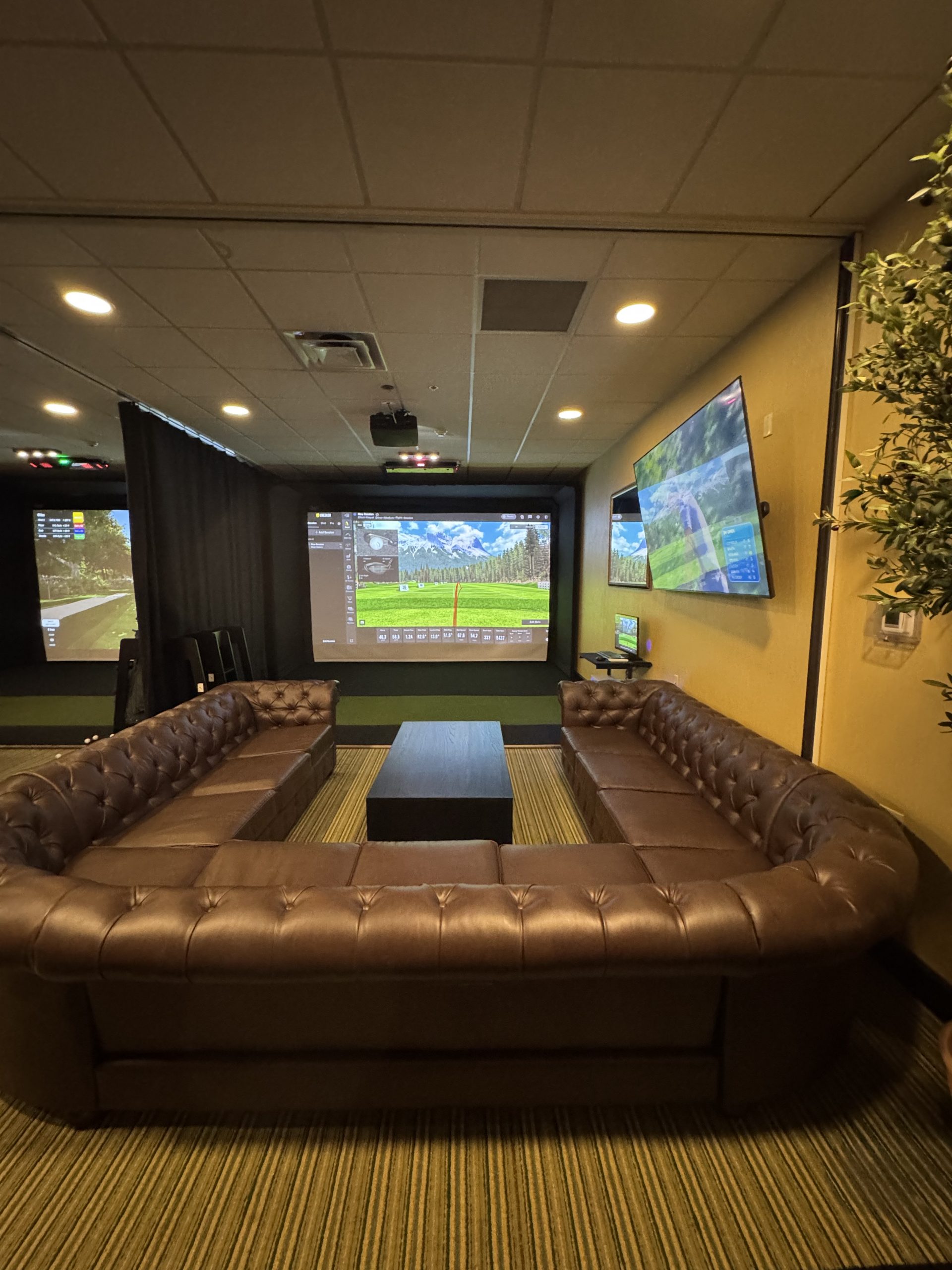 Fore Golf Simulators and Sports Bar inside The Ten Hotel In Gurnee