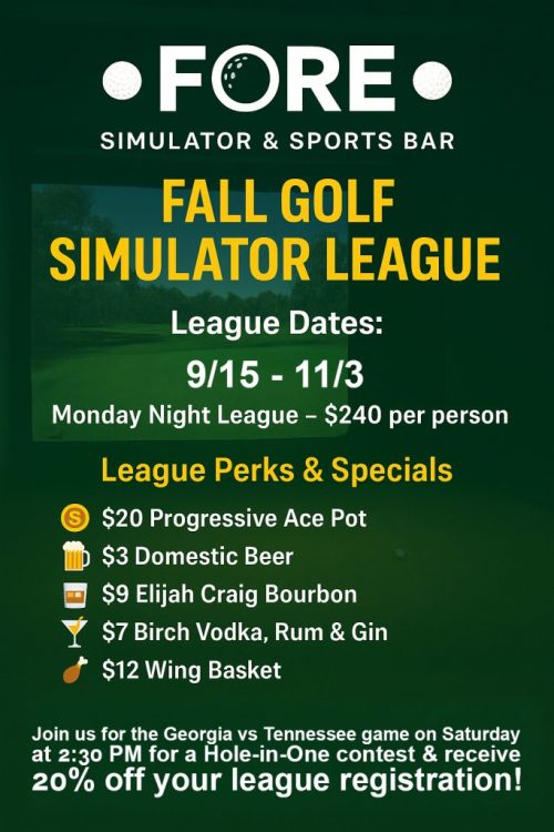 Fore Fall Golf Simulator League