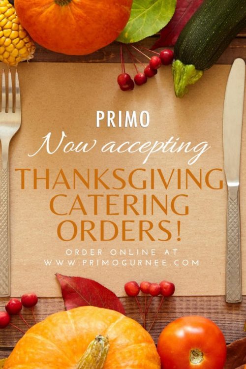 Primo Thanksgiving Catering