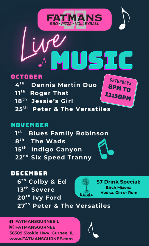 Fatmans Live Music