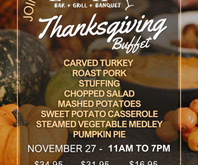 Thanksgiving Buffet at LakeHouse Restaurant