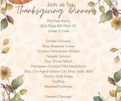 Thanksgiving Dinner at Primo